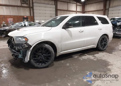 2016 Dodge Durango R/T z USA, uszkodzony, nr VIN 1C4SDJCT1GC486030